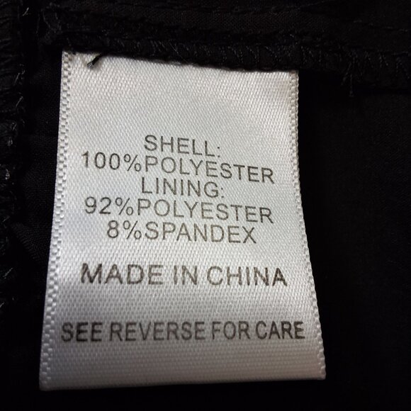 Lucy Paris Moody Floral Peplum Top Shirred Waist Ruffle Hem Balloon Sleeve Sz M - Picture 9 of 9